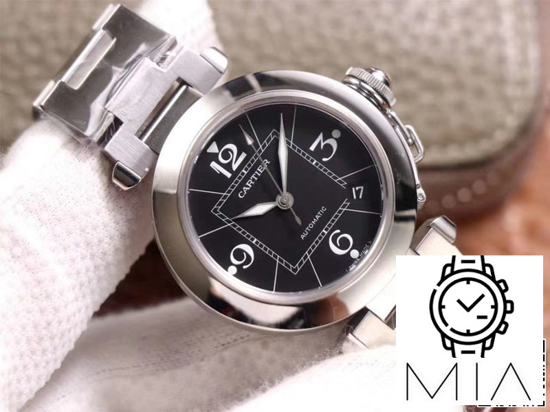 Cartier Pasha W31076M7 V9 Factory Black Dial