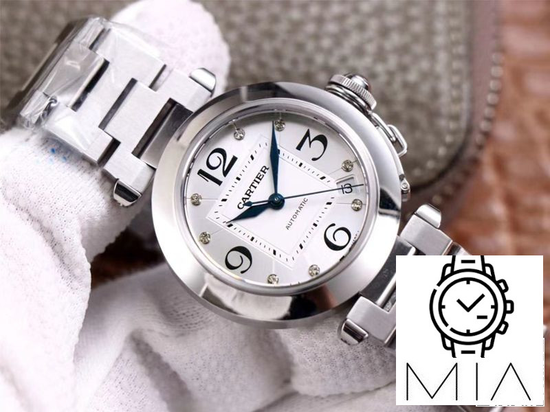 Cartier Pasha W31073M7 V9 Factory Silver Dial