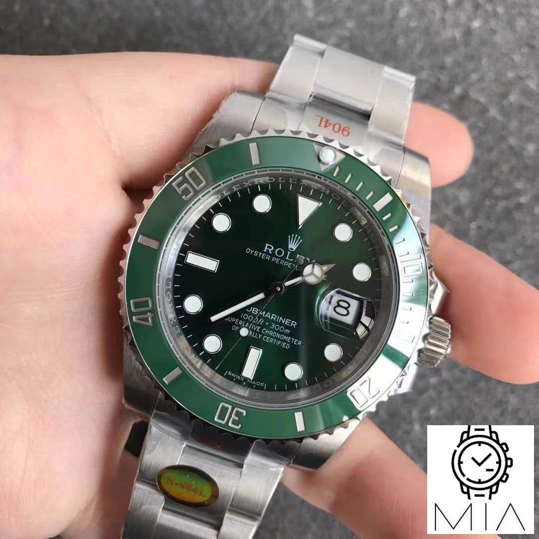 Rolex Submariner 116610LN Noob Factory Green Dial