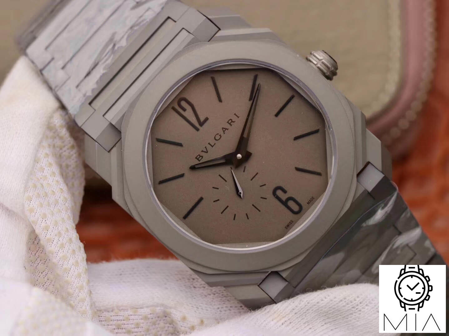 Bvlgari Octo Finissimo 102713 BV Factory Brown Dial