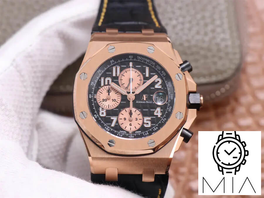 Audemars Piguet Royal Oak Offshore 26470OR JF Factory Black Strap