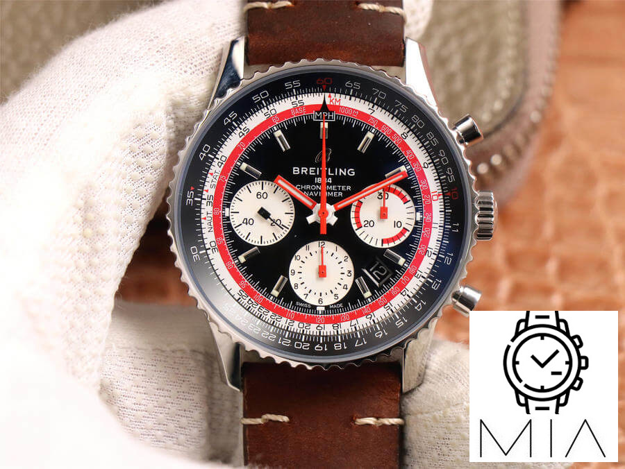 Breitling Navitimer AB01211B1B1X1 V9 Factory Brown Strap