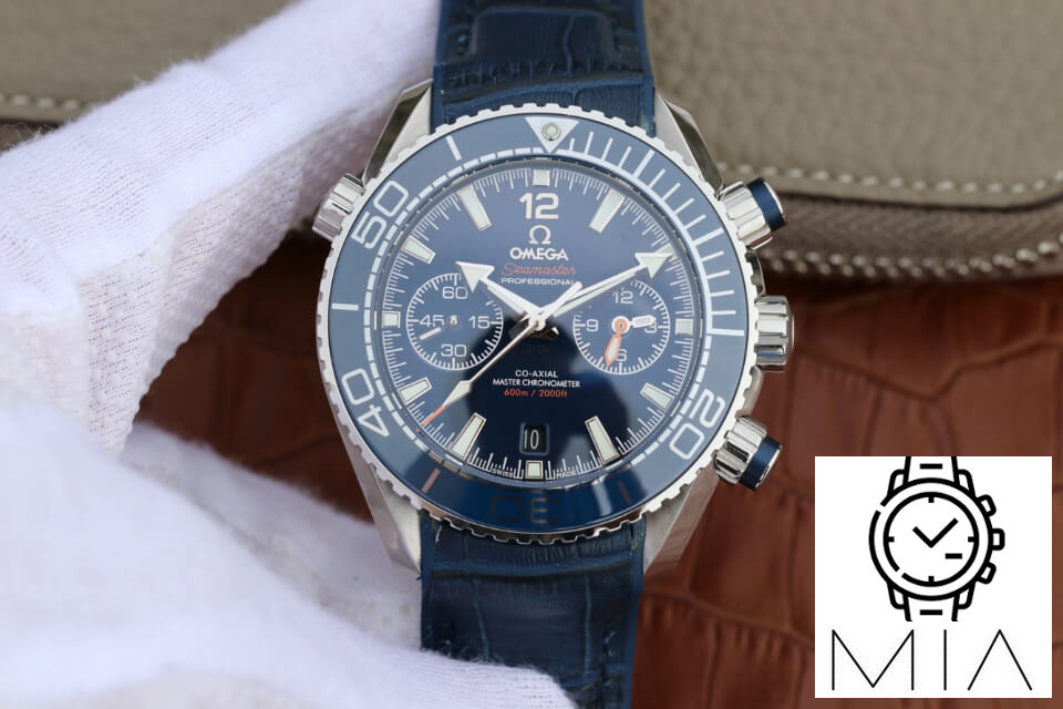 Omega Seamaster Ocean Planet 600M 215.33.46.51.03.001 OM Factory Blue Strap