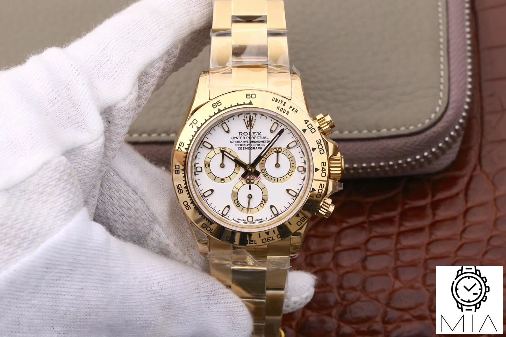 Rolex Daytona Cosmograph M116508-0001 JH Factory Gold Case