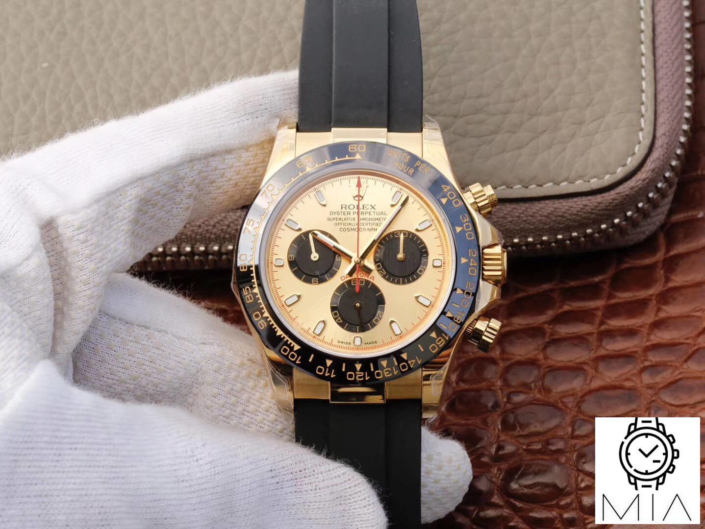 Rolex Daytona Cosmograph 116518ln JH Factory Rubber Strap