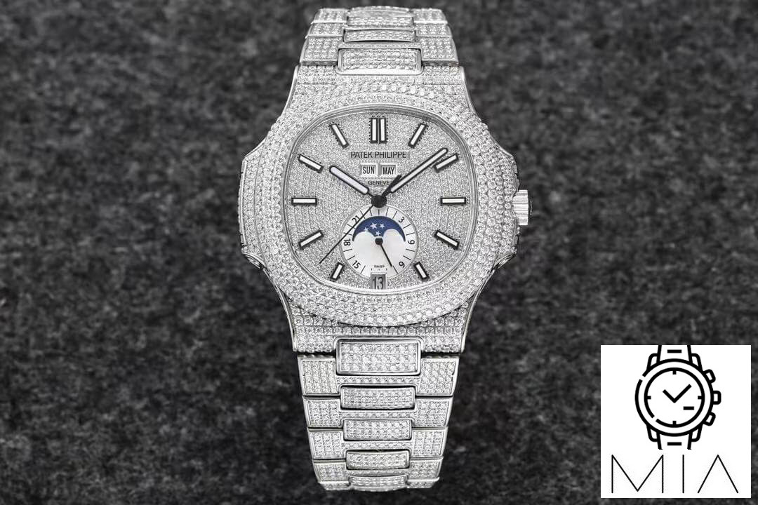 Patek Philippe Nautilus 5726/1A-014 R8 Factory Diamond Watch