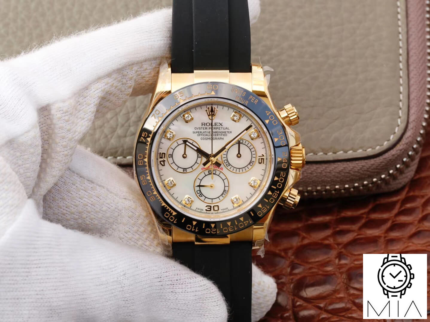 Rolex Daytona Cosmograph M116518ln-0037 JH Factory Rubber Strap