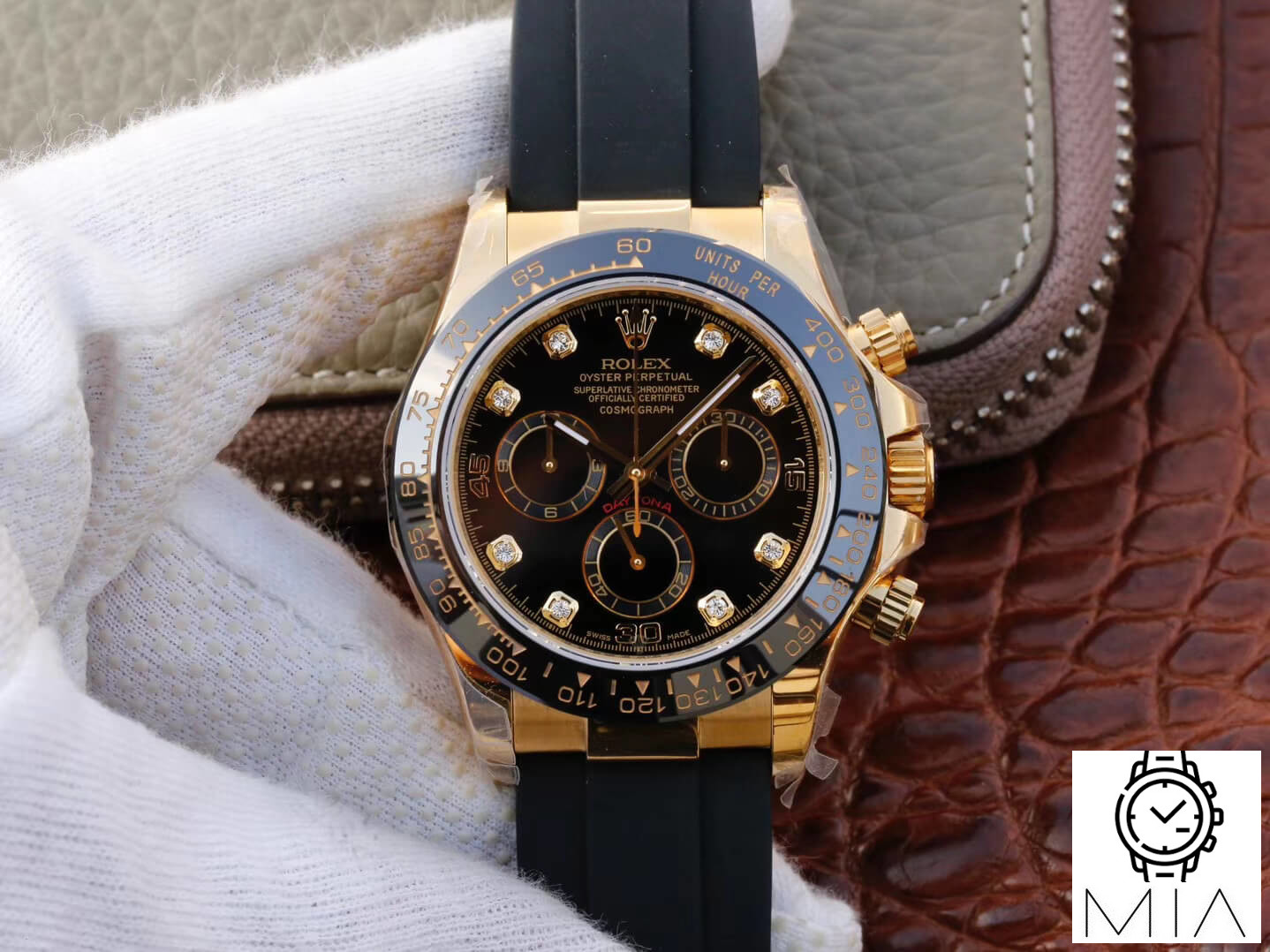 Rolex Daytona Cosmograph M116518ln-0046 JH Factory Stainless Steel Bezel