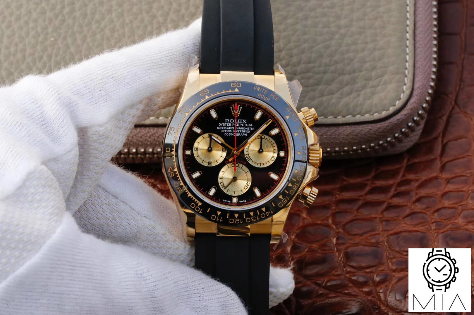 Rolex Daytona Cosmograph M116518ln-0047 JH Factory Rubber Strap