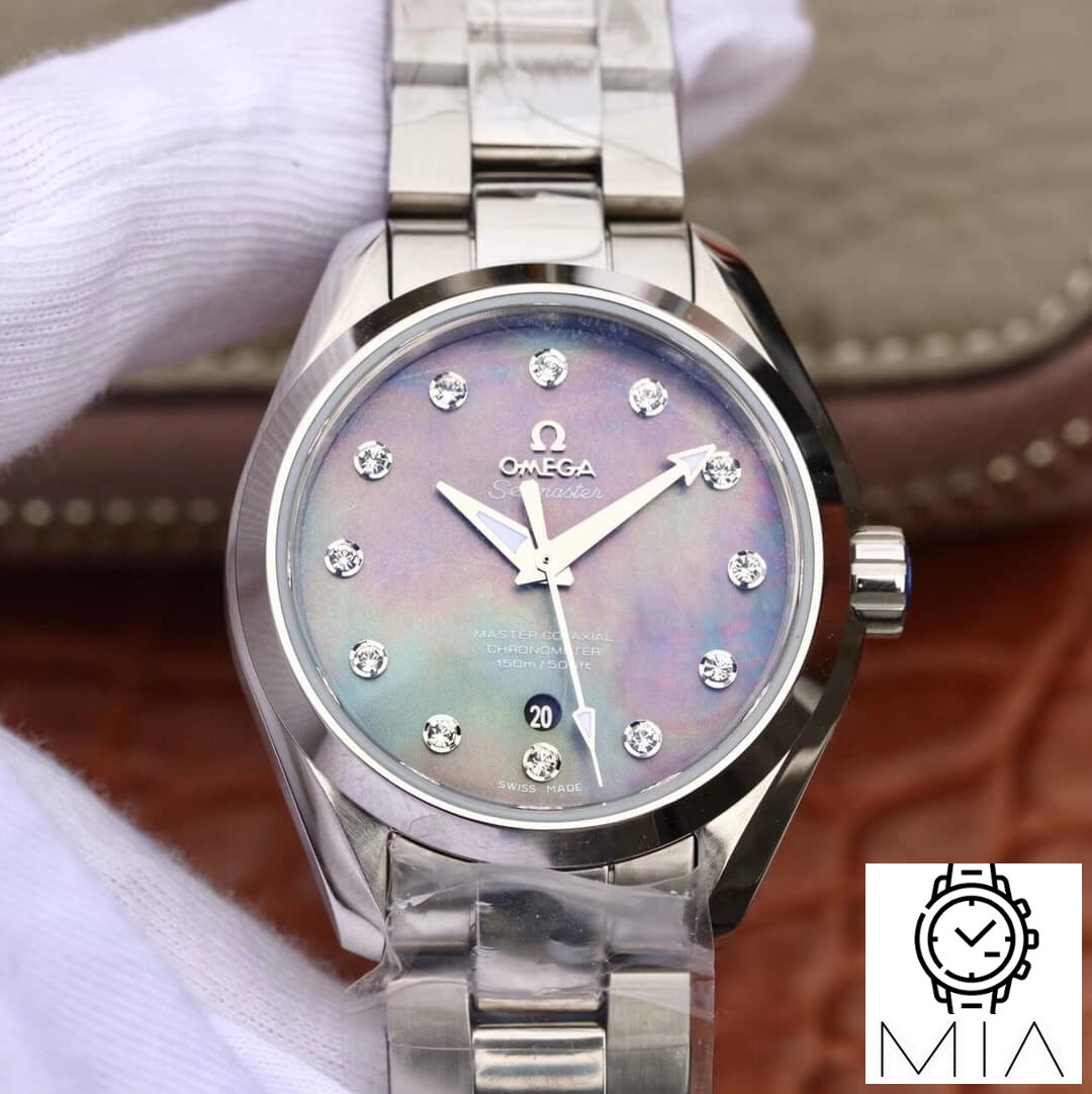 Omega Seamaster 231.10.34.20.57.001 Aqua Terra 150M 3S Factory Stainless Steel Strap