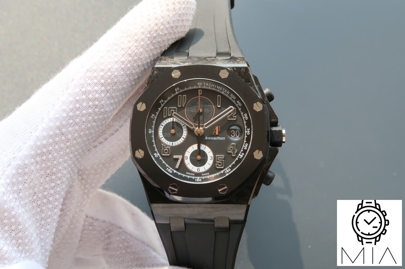 Audemars Piguet Royal Oak Offshore 26205AU.OO.D002CR.01 JF Factory Rubber Strap