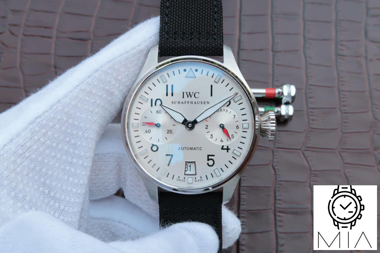 IWC Pilot 3777 Limited Edition ZF Factory Black Strap