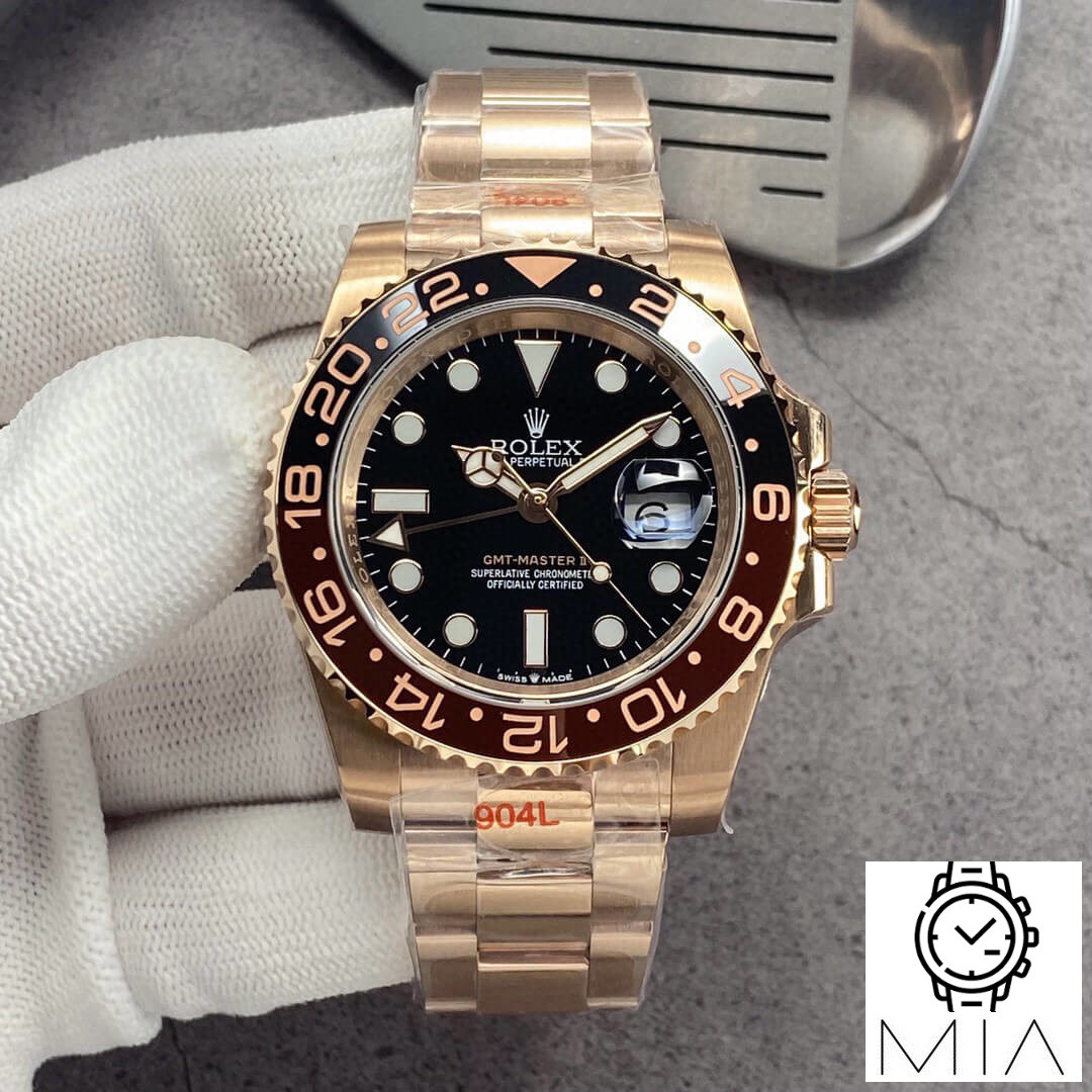 Rolex GMT Master II 126715CHNR-0001 GM Factory Black Dial