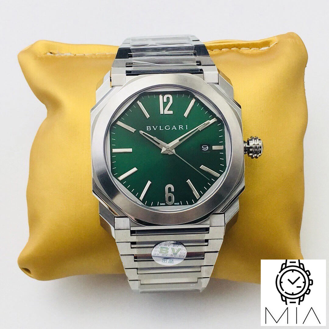 Bvlgari OCTO SOLOTEMPO 101963 BGOP41BGLD BV Factory Stainless Steel Strap
