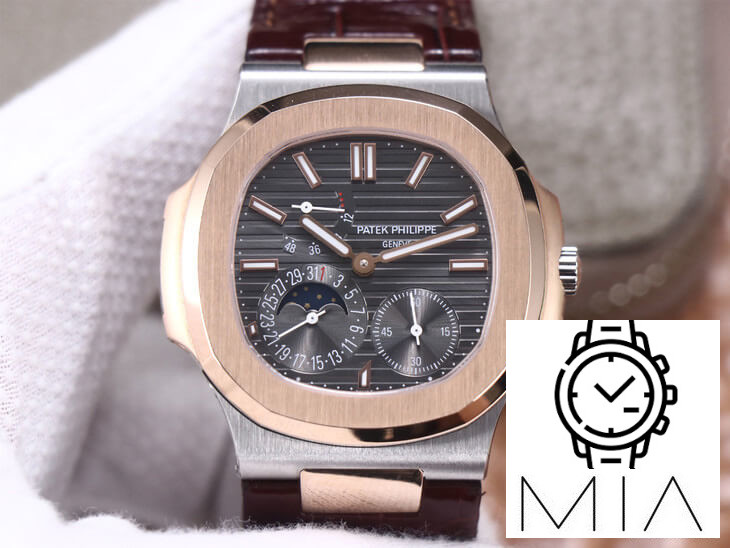 Patek Philippe Nautilus 5712GR-001 PF Factory Brown Strap