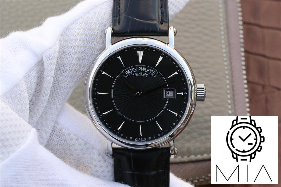 Patek Philippe Calatrava 5153G-001 ZF Factory Black Strap
