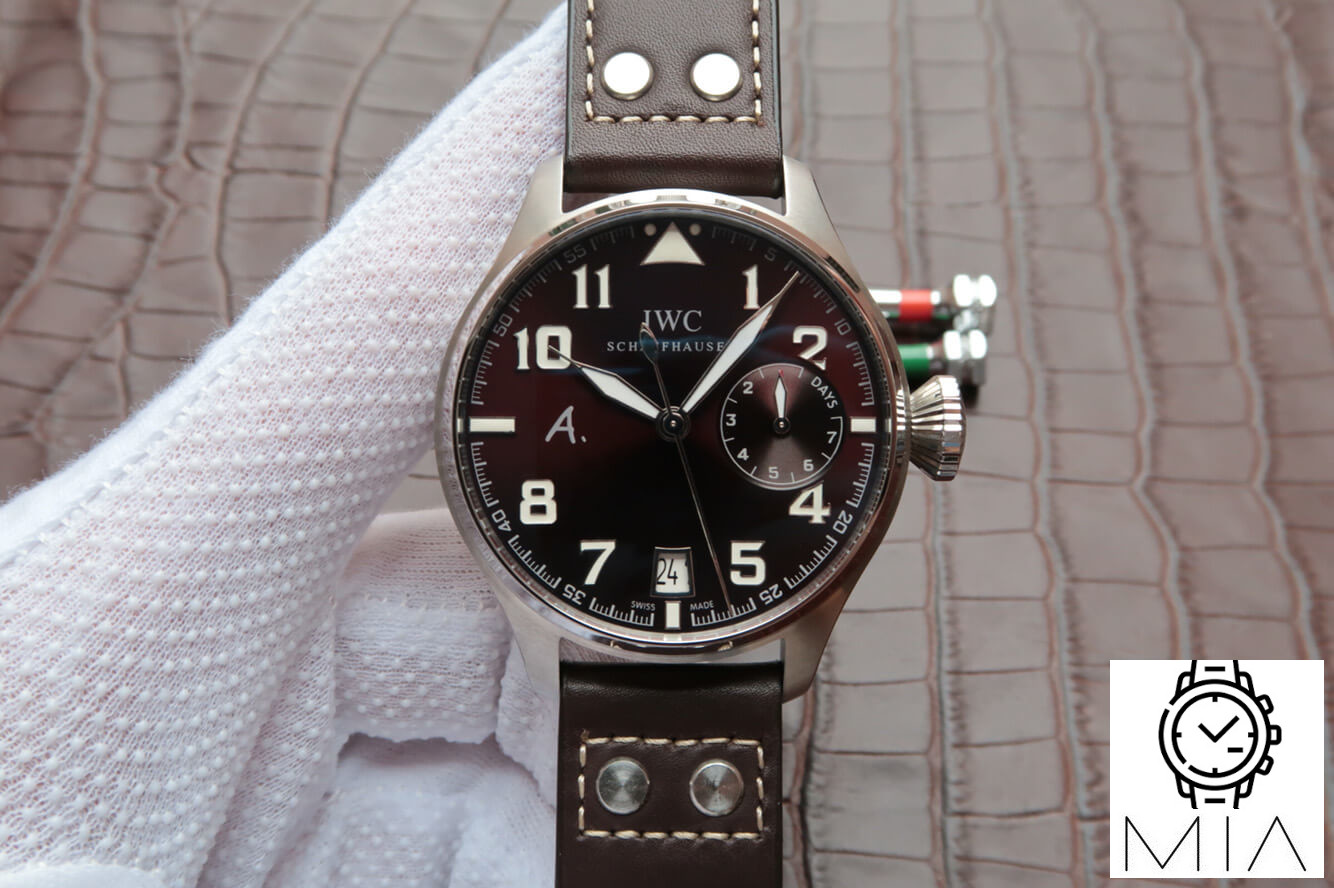 IWC Pilot IW500422 ZF Factory Stainless Steel Bezel