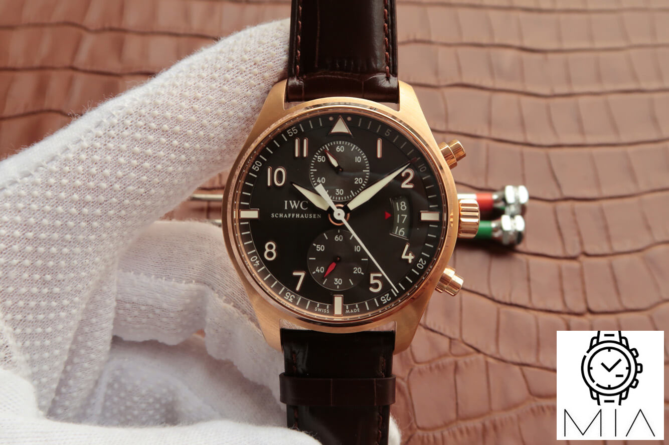 IWC Pilot IW387802 ZF Factory Brown Strap