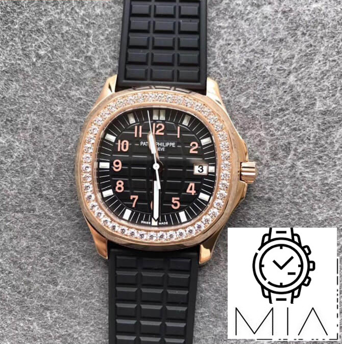Patek Philippe Aquanaut PPF Factory Black Rubber Strap