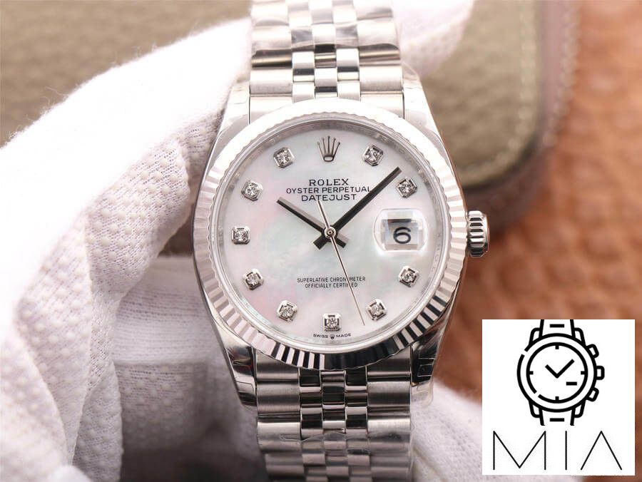 Rolex Datejust M126234-0019 EW Factory Diamond-Set Bezel