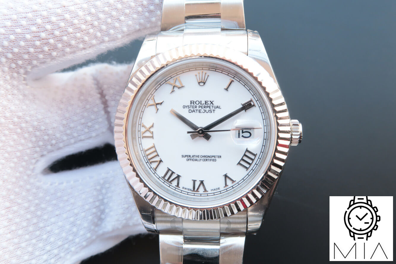 Rolex Datejust M126334-0023 EW Factory White Strap
