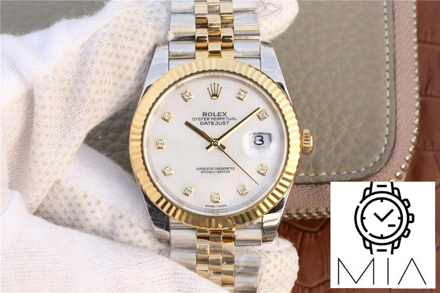 Rolex Datejust M126333-0018 EW Factory Yellow Bezel