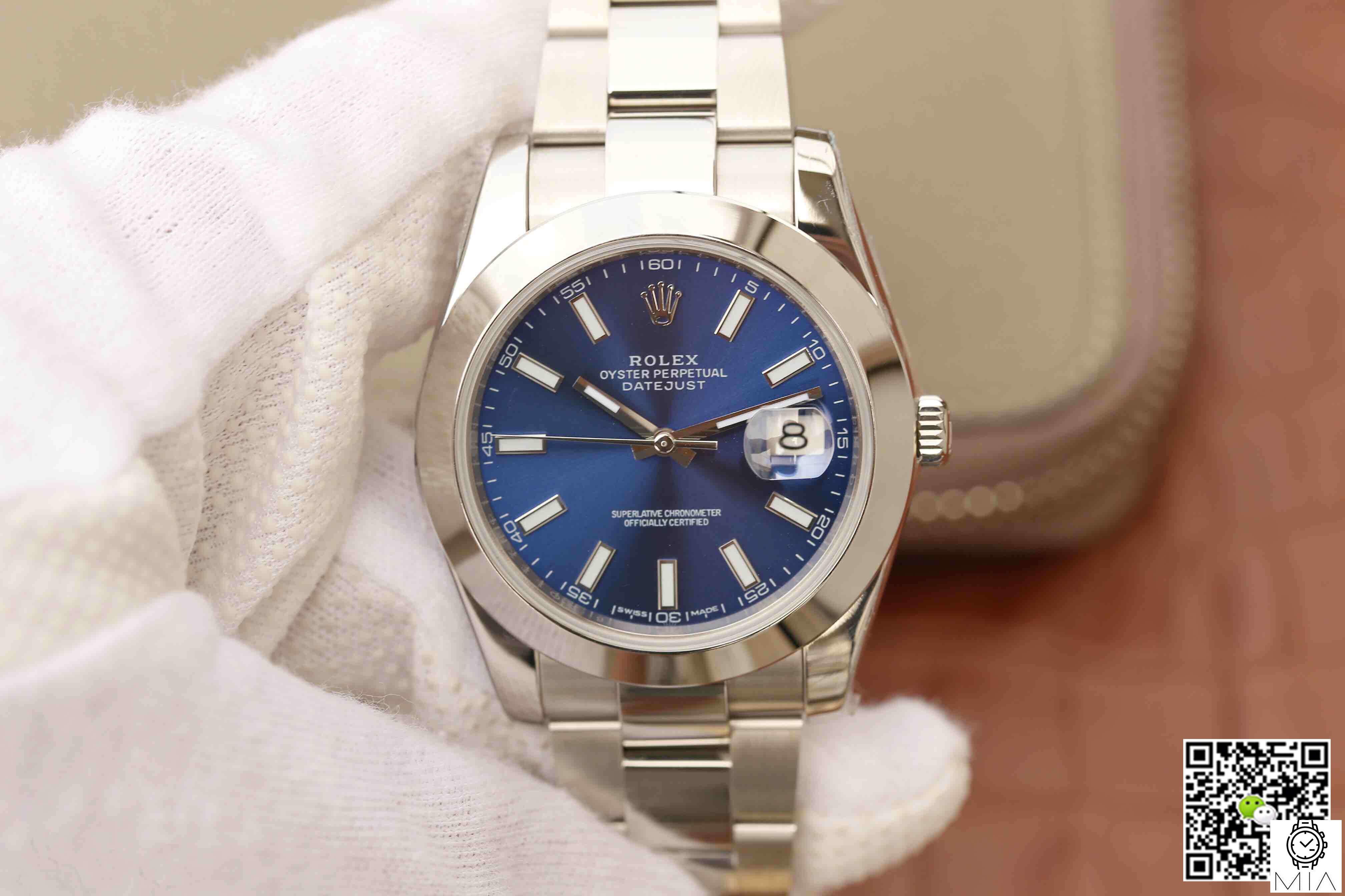 Rolex Datejust M126300-0001 EW Factory Stainless Steel Strap