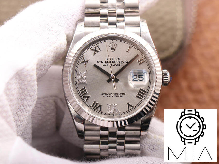 Rolex Datejust M126234-0029 EW Factory Stainless Steel Bezel