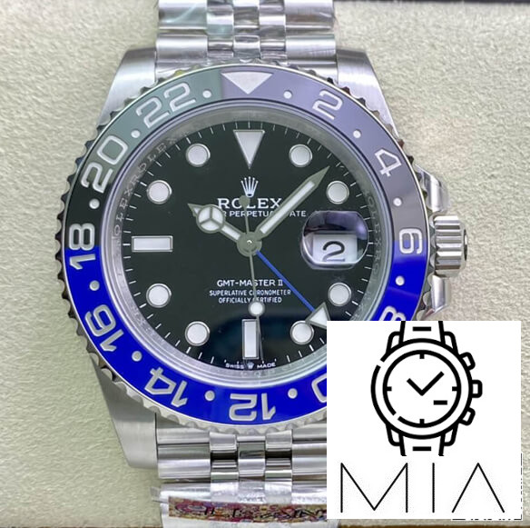 Rolex GMT Master II M126710BLNR-0002 Clean Factory Stainless Steel Strap