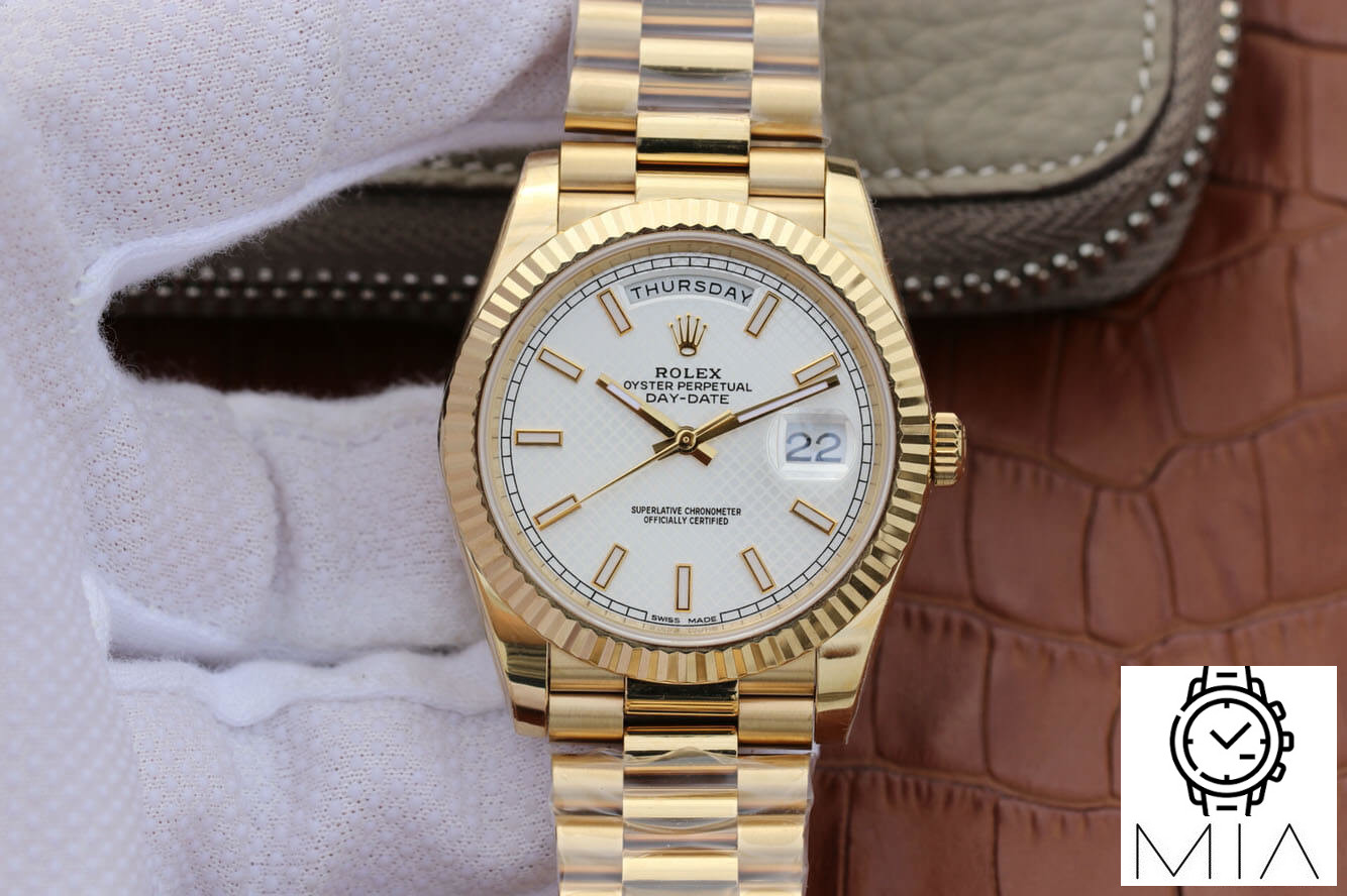 Rolex Day Date M228238-0008 EW Factory White Dial