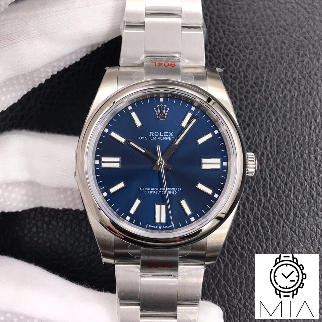 Rolex Oyster Perpetual M124300-0003 41MM EW Factory Blue Dial