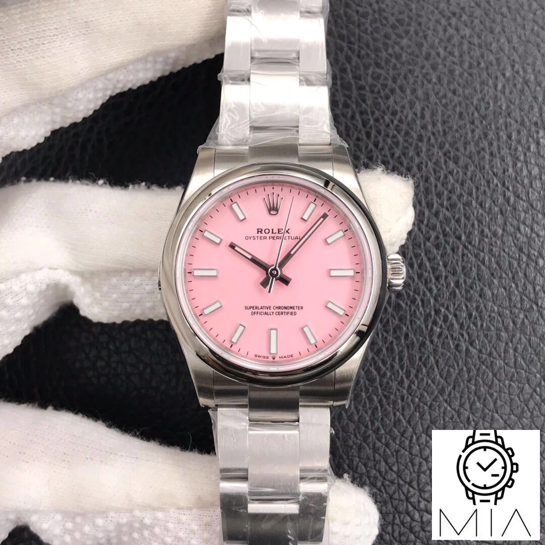 Rolex Oyster Perpetual M277200-0009 31MM EW Factory Pink Dial