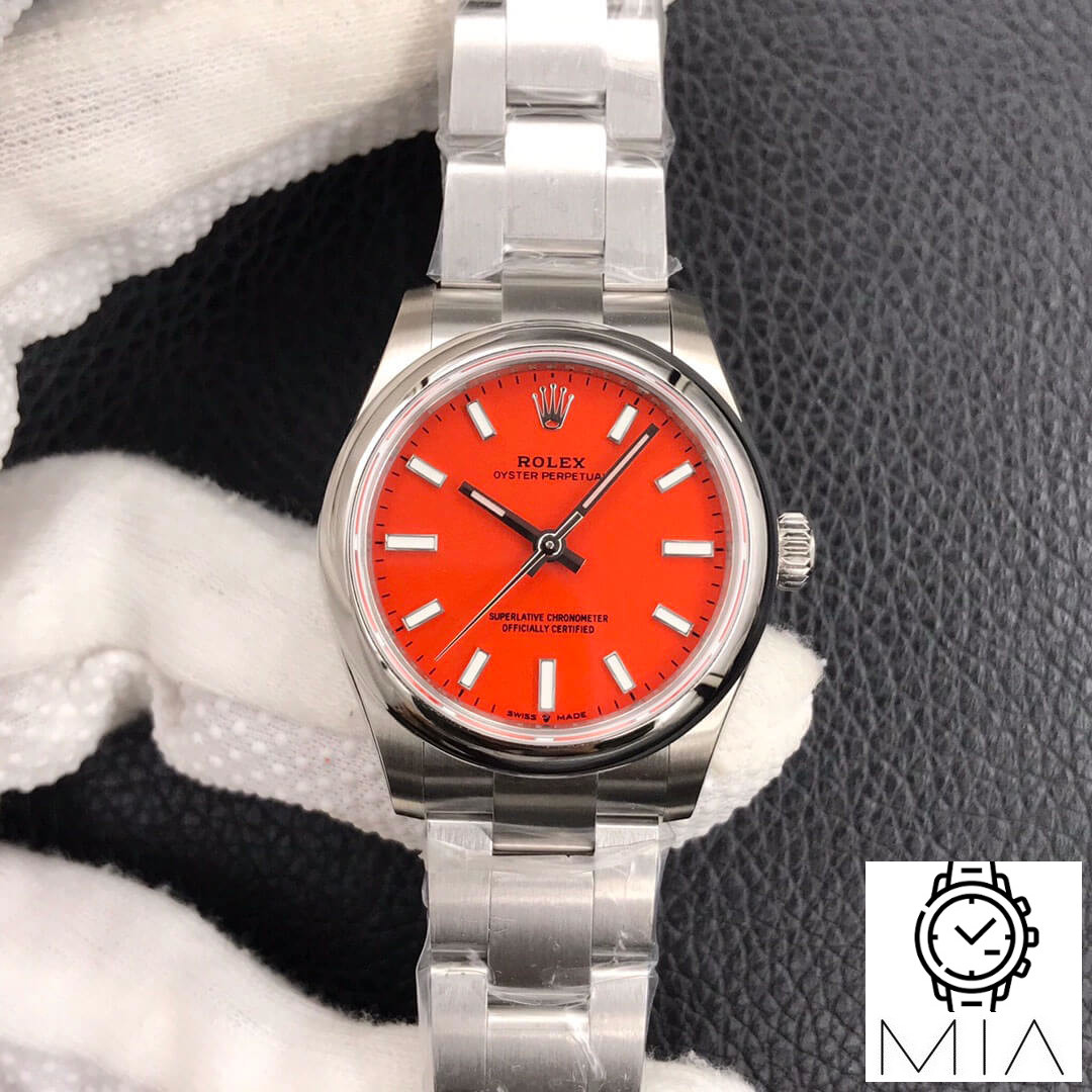 Rolex Oyster Perpetual M277200-0008 31MM EW Factory Red Dial