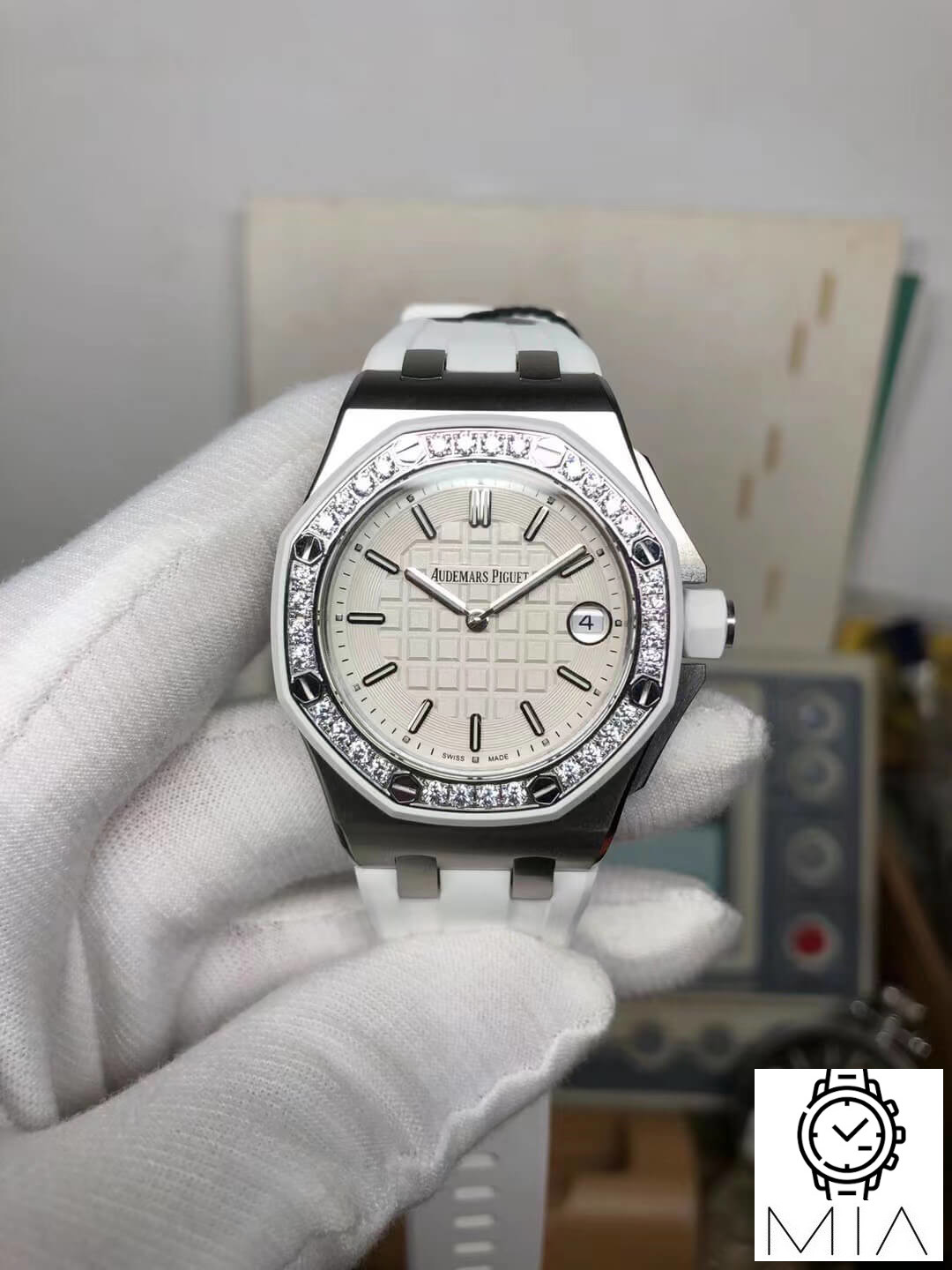 Audemars Piguet Royal Oak Offshore 67540SK.ZZ.A010CA.01 Diamond-Set Bezel