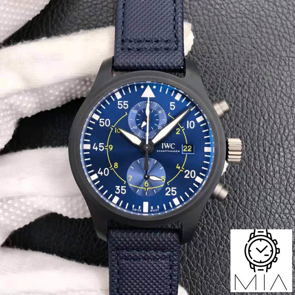 IWC Pilot IW389008 ZF Factory Blue Strap