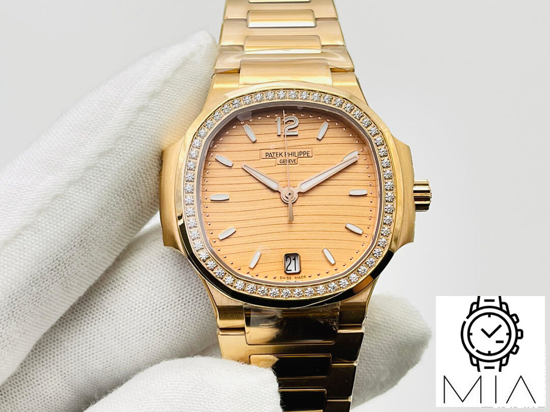 Patek Philippe Nautilus Ladies 7118/1200R-010 3K Factory Gold Case