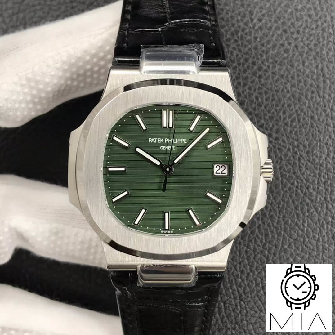 Patek Philippe Nautilus 5711/1A-014 3K Factory Black Strap