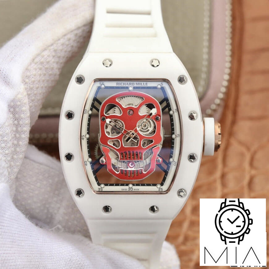 Richard Mille RM52-01 KV Factory Rubber Strap