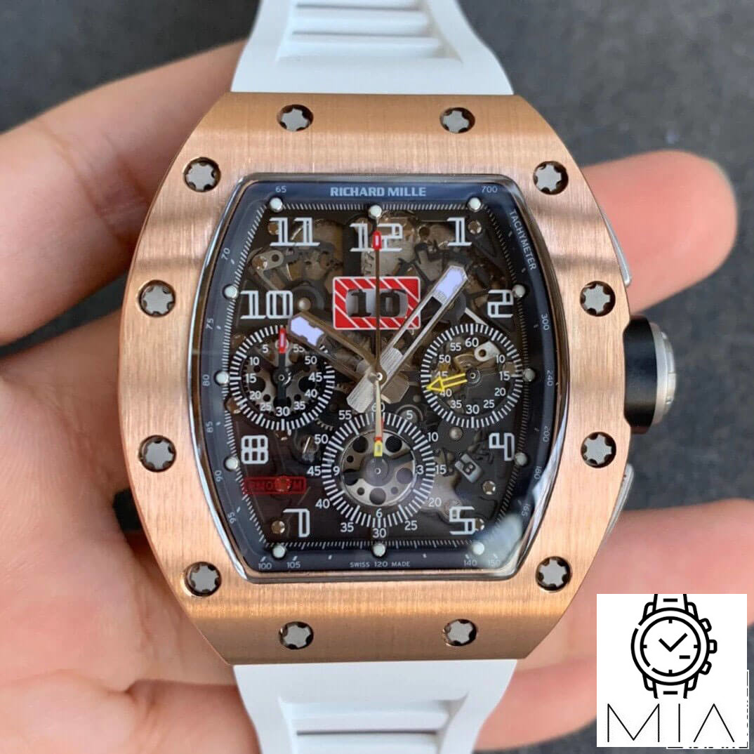 Richard Mille RM11 KV Factory Rubber Strap