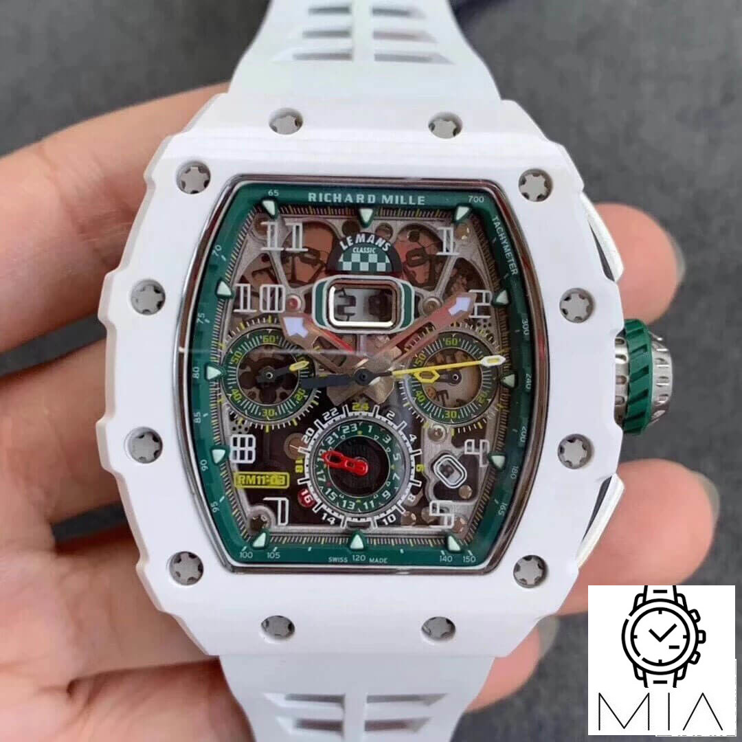 Richard Mille RM011-03 KV Factory White Case