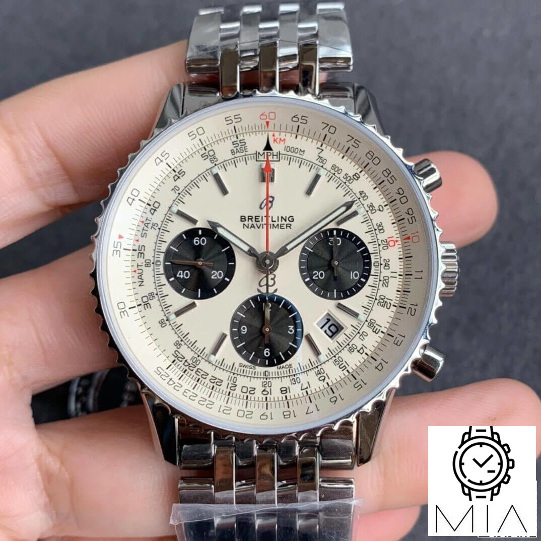 Breitling Navitimer 1 B01 AB0121211G1A1 GF Factory Stainless Steel Strap