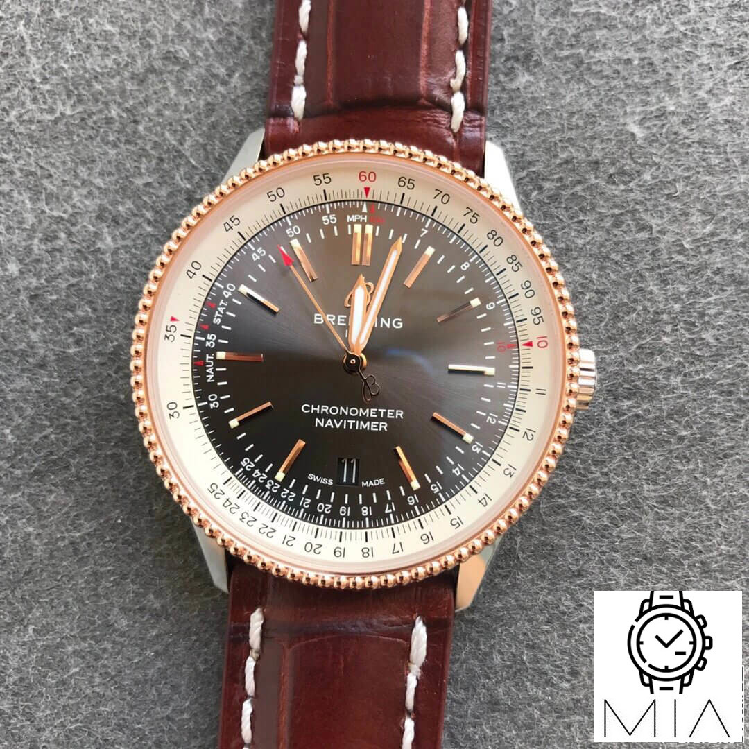 Breitling Navitimer 1 U17326211M1P2 V7 Factory Brown Strap