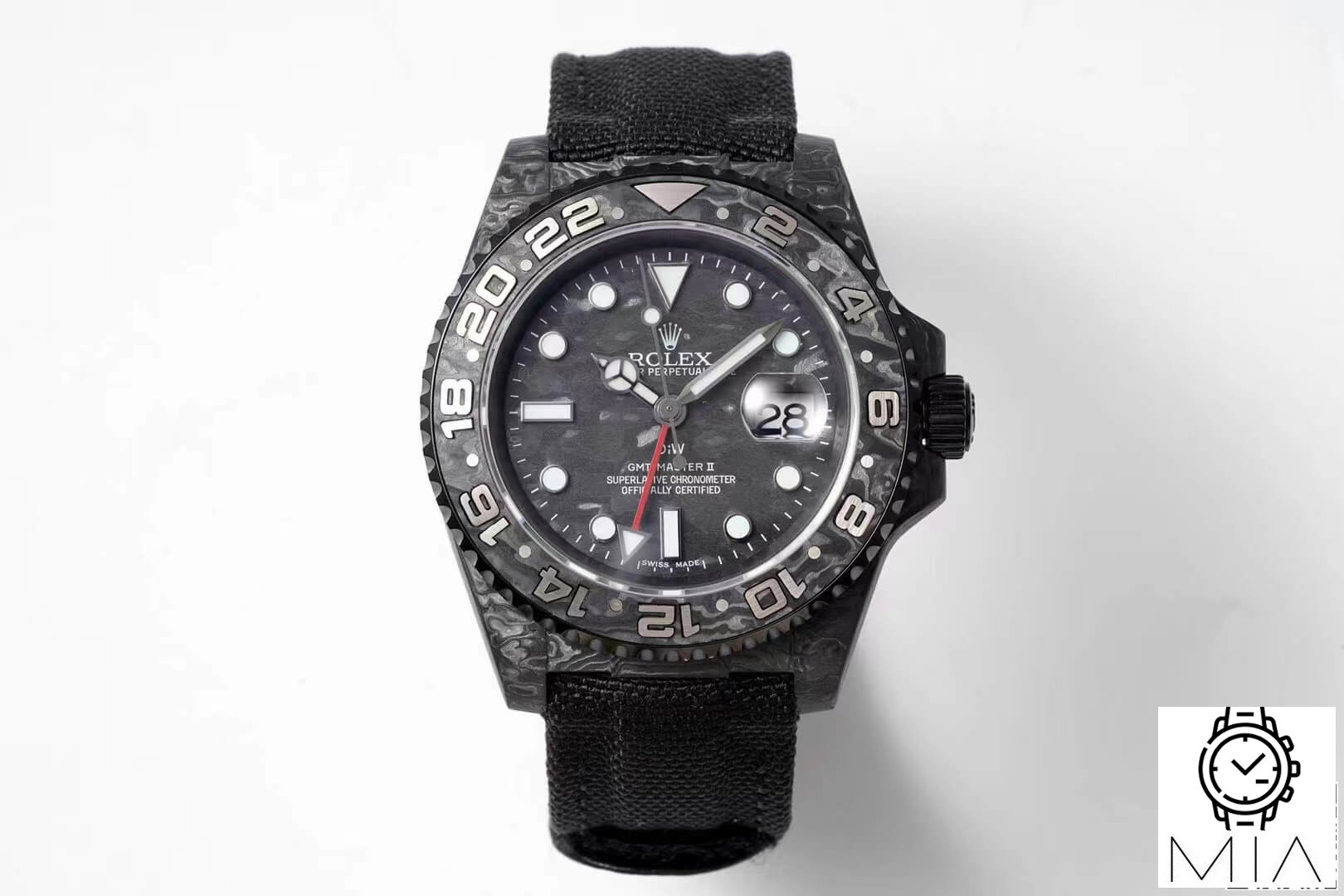 Rolex GMT-MASTER II Diw Black Strap