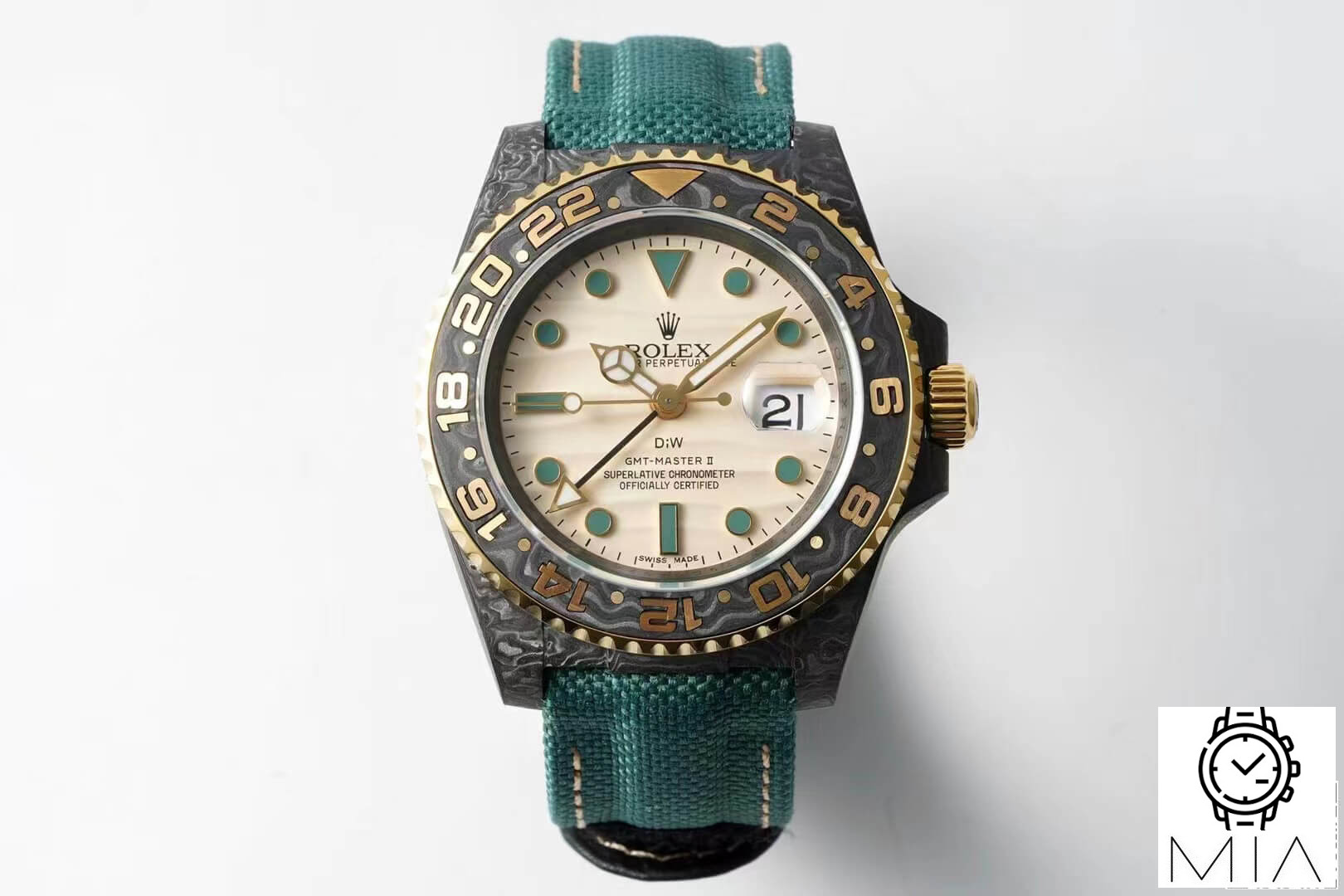Rolex GMT-MASTER II Diw Green Strap