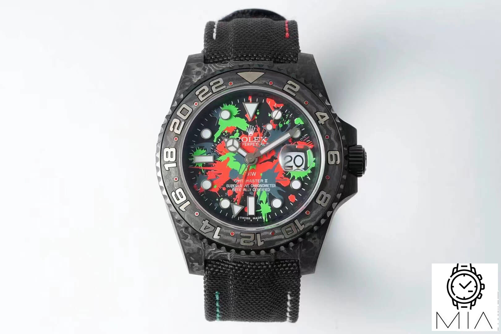 Rolex GMT-MASTER II Diw Black Strap