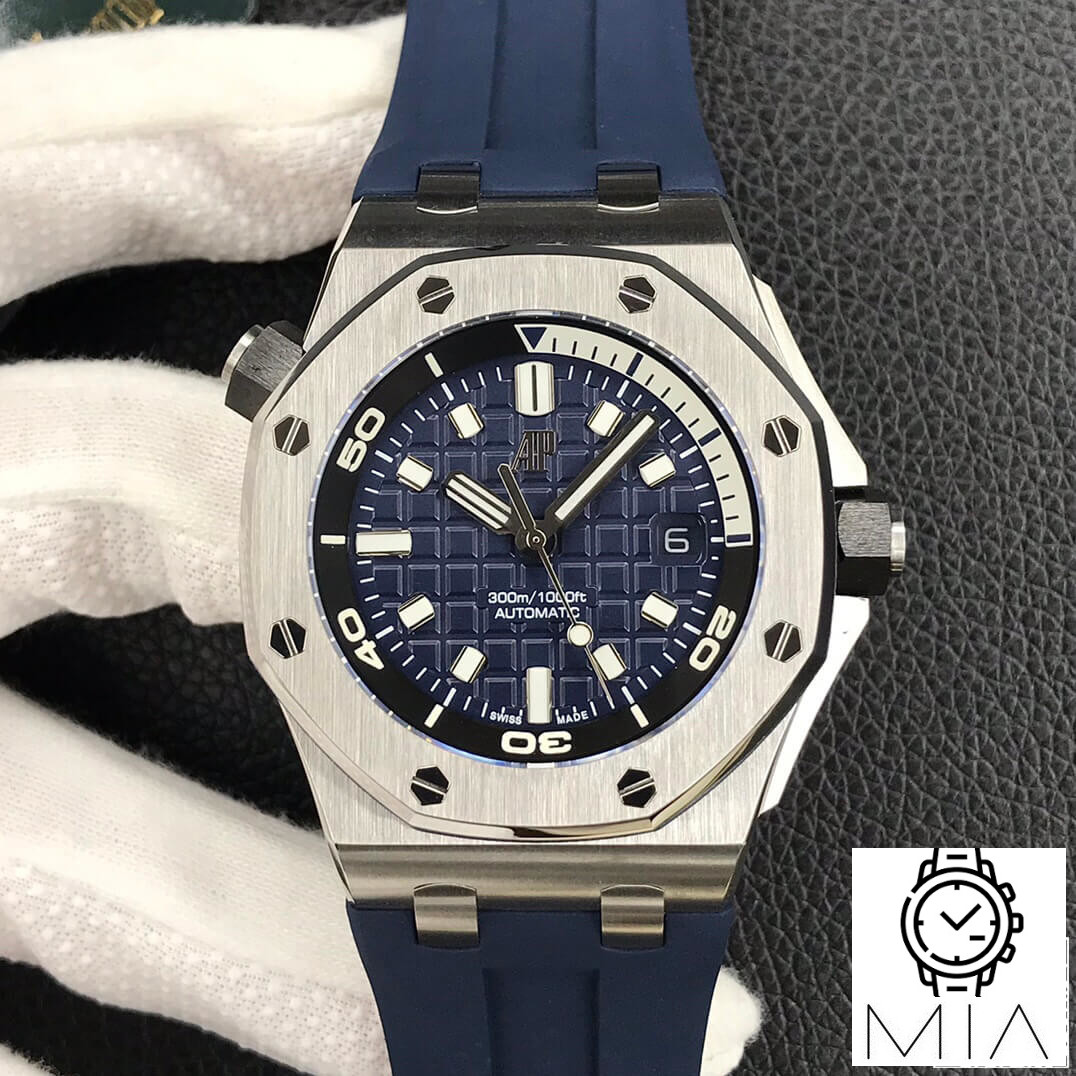 Audemars Piguet Royal Oak Offshore 15720ST.OO.A027CA.01 BF Factory Blue Strap