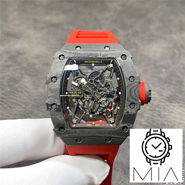 Richard Mille RM35-02 KV Factory Red Strap