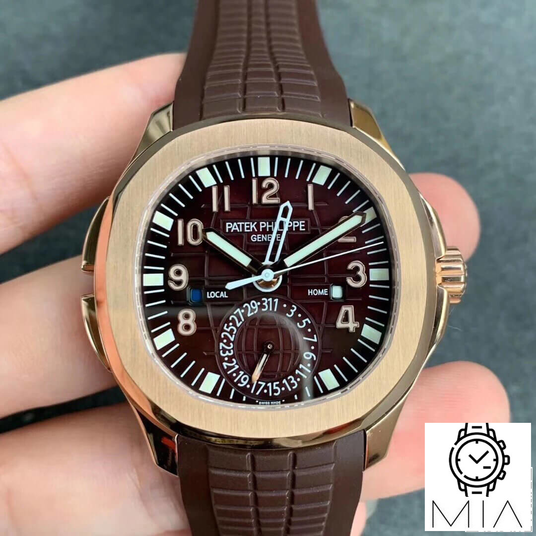 Patek Philippe Aquanaut 5164R-001 GR Factory Brown Strap