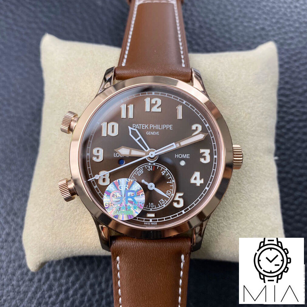 Patek Philippe Calatrava 5524R-001 GR Factory Brown Strap