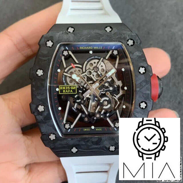 Richard Mille RM35-02 KV Factory White Strap